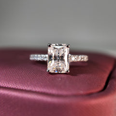 Radiant Pavé Ring