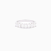 Via Princess Cut Half Eternity Ring