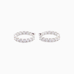 Creole Inside-out Hoop Earrings (On-Hand)