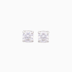 Vianca Cushion Cut Stud Earrings