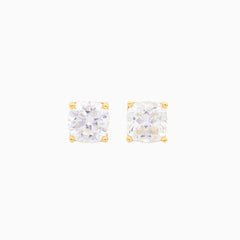 Vianca Cushion Cut Stud Earrings