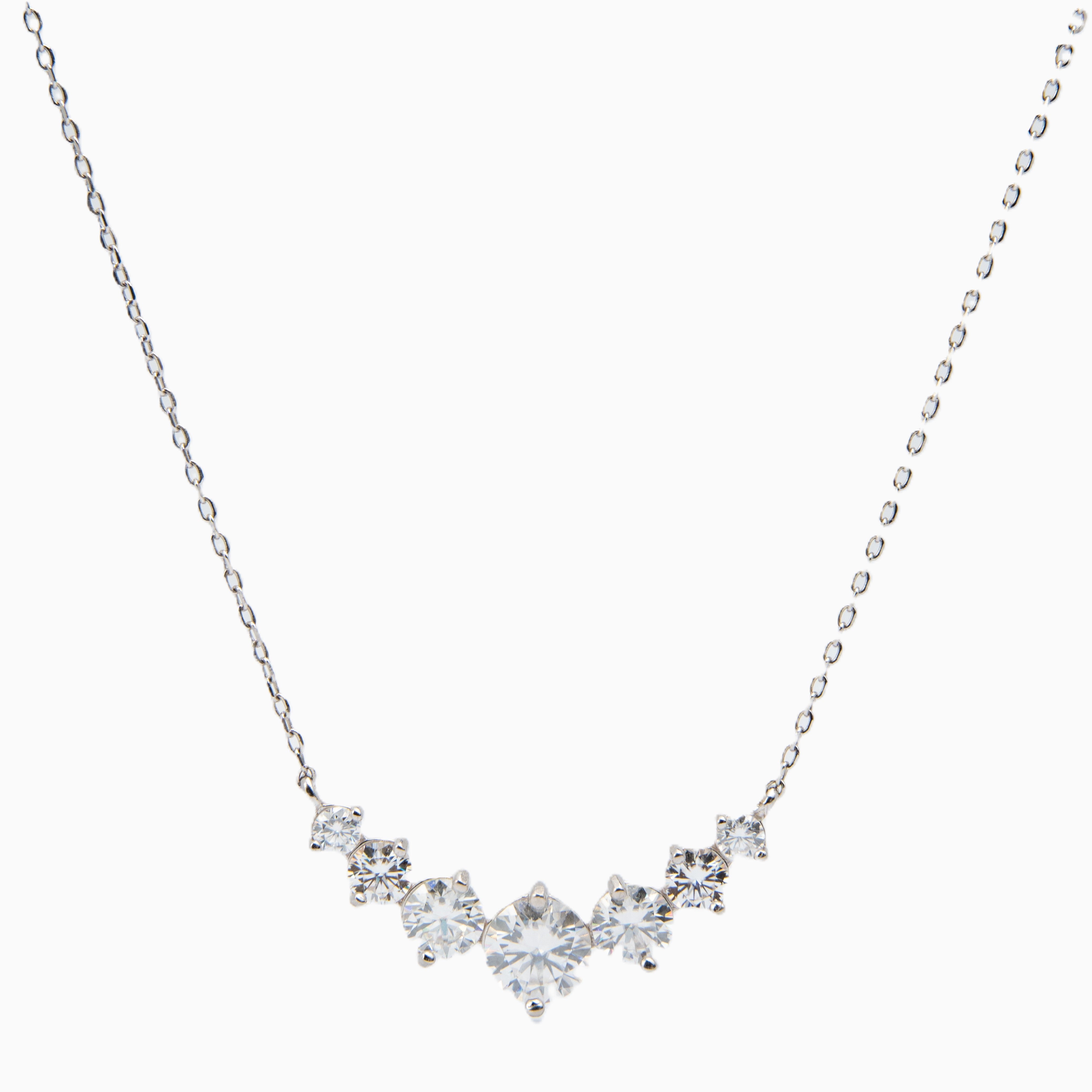 Emily Stone Center Chain Necklace – Avia Fine Jewelry