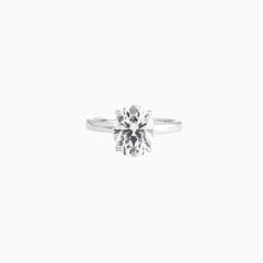 Venus Oval Solitaire Ring