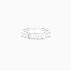 Via Princess Cut Half Eternity Ring