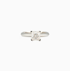 Via Princess Solitaire Ring