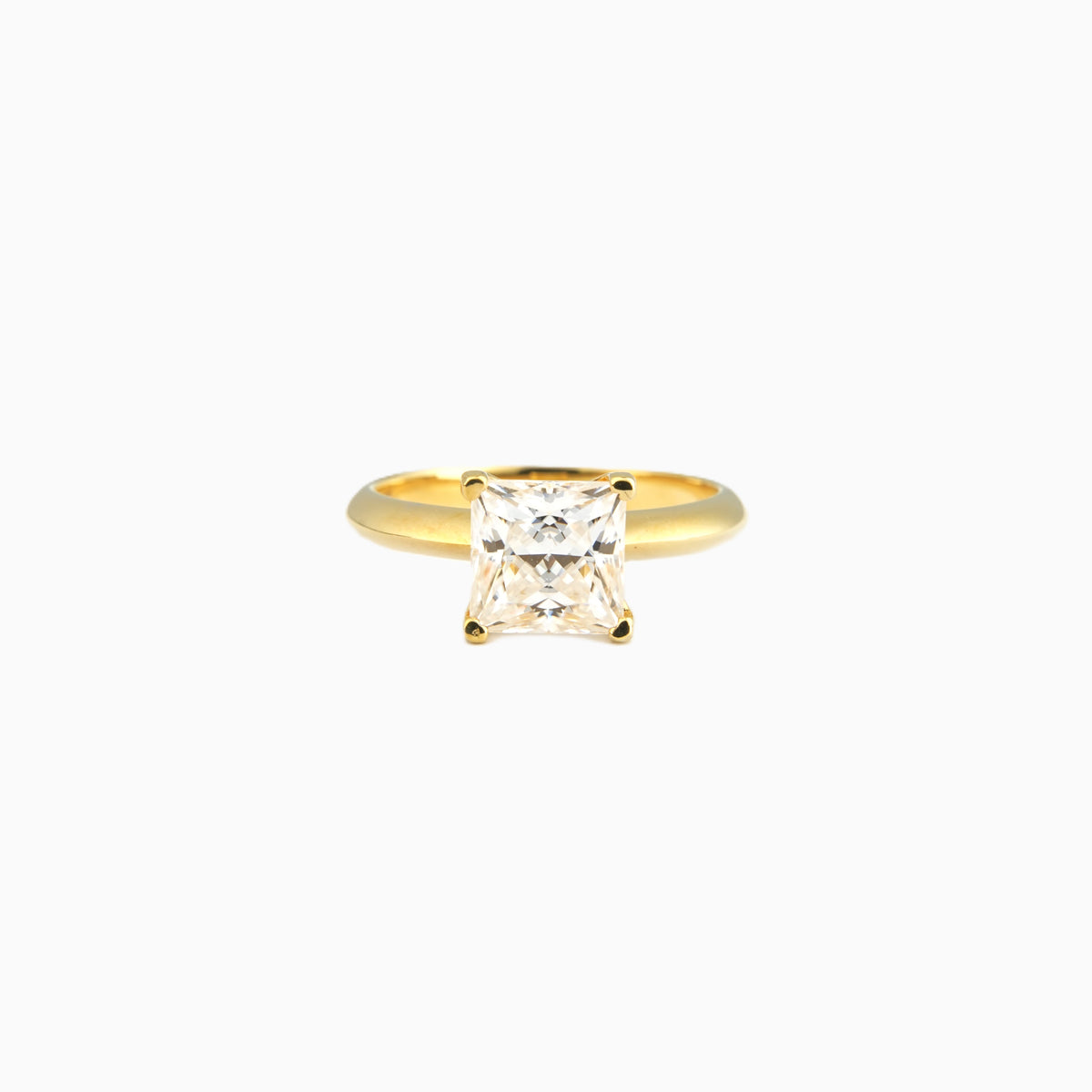 Via Princess Solitaire Ring