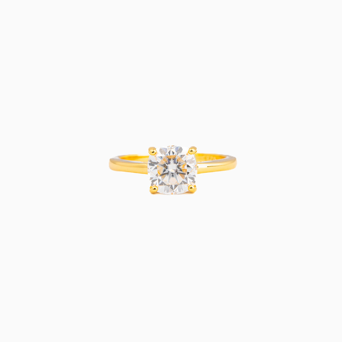 Vianca Cushion Solitaire Ring