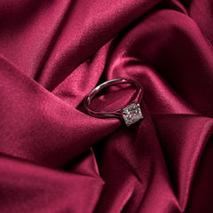 Vianca Cushion Solitaire Ring